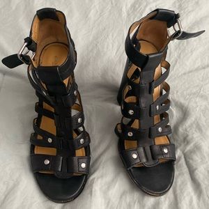 Coach Strap Heels